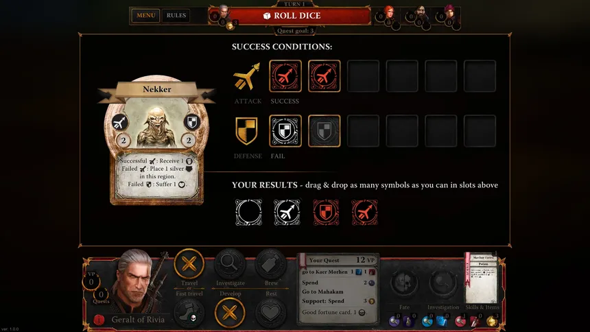 Скриншот 5 к игре The Witcher Adventure Game