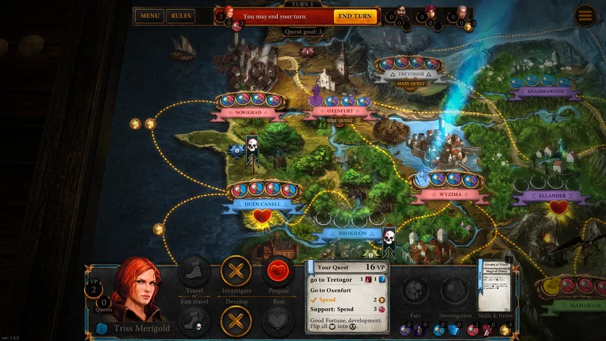 Скриншот 6 к игре The Witcher Adventure Game