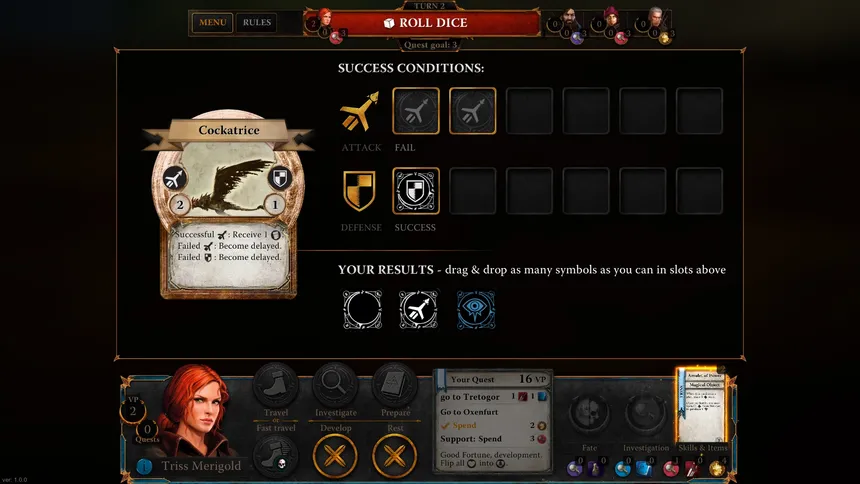 Скриншот 8 к игре The Witcher Adventure Game