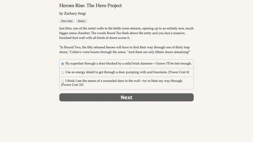 Скриншот 2 к игре Heroes Rise: The Hero Project