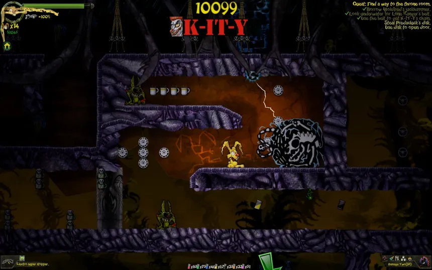 Скриншот 7 к игре Toxic Bunny HD