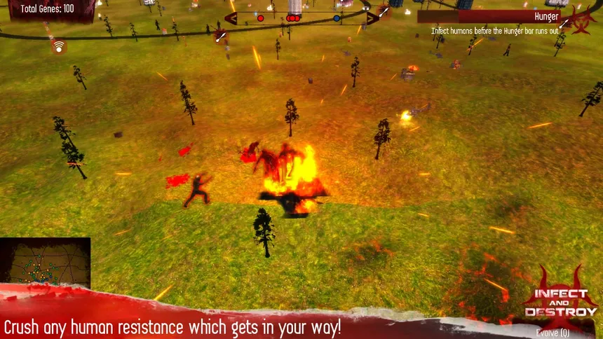 Скриншот 5 к игре Infect and Destroy