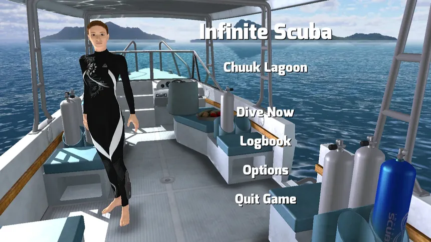 Скриншот 1 к игре Infinite Scuba