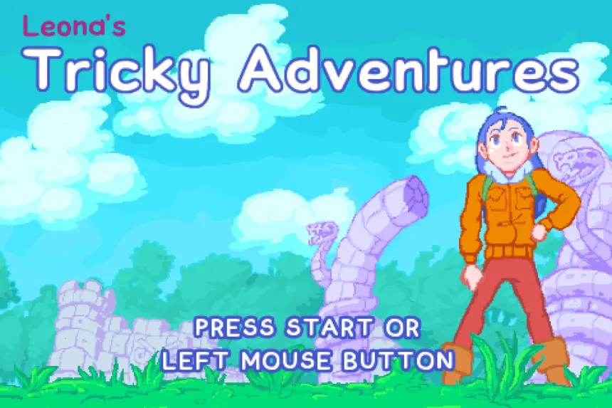 Скриншот 1 к игре Leona's Tricky Adventures