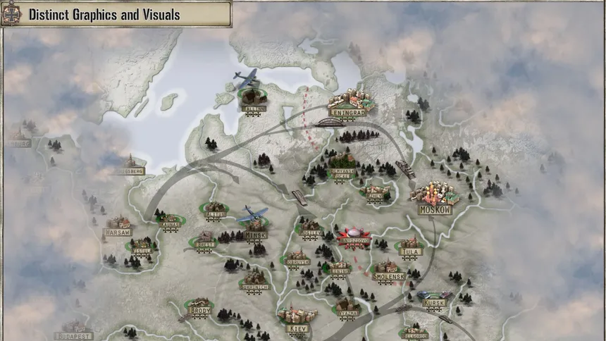 Скриншот 4 к игре Frontline : Road to Moscow