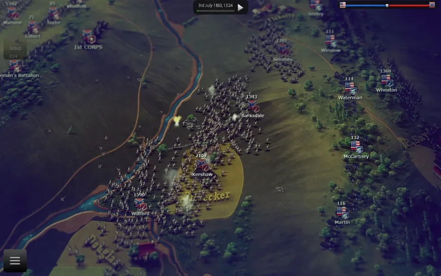 Скриншот 5 к игре Ultimate General: Gettysburg