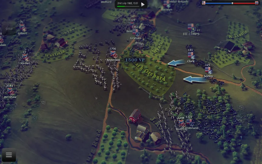 Скриншот 6 к игре Ultimate General: Gettysburg