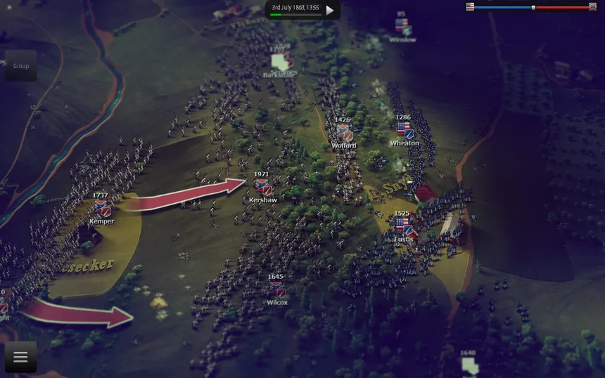Скриншот 8 к игре Ultimate General: Gettysburg
