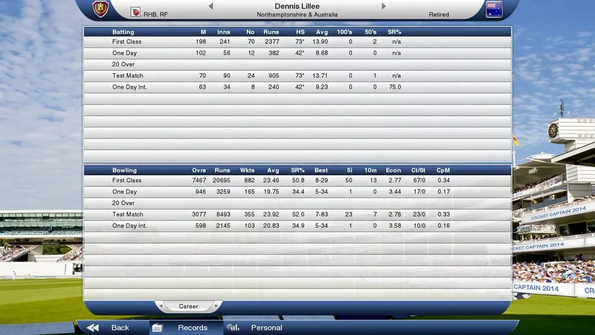 Скриншот 5 к игре Cricket Captain 2014