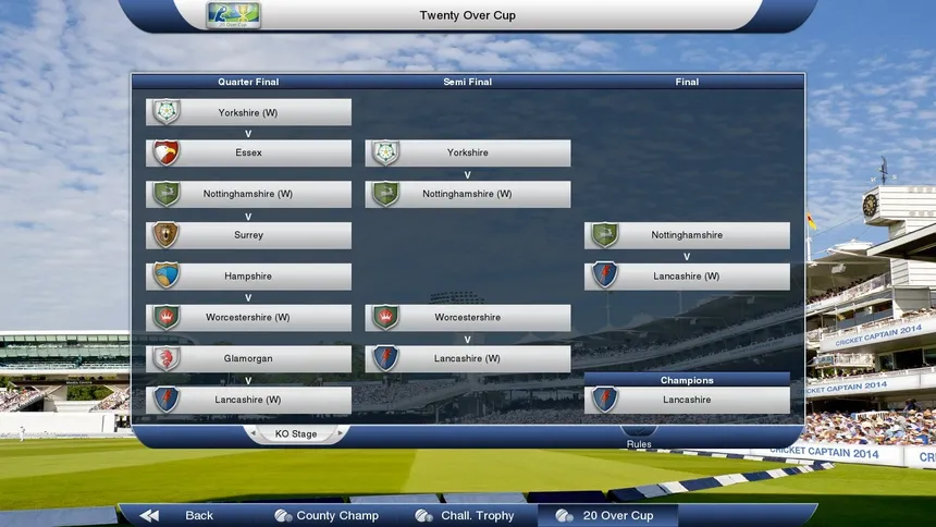 Скриншот 7 к игре Cricket Captain 2014