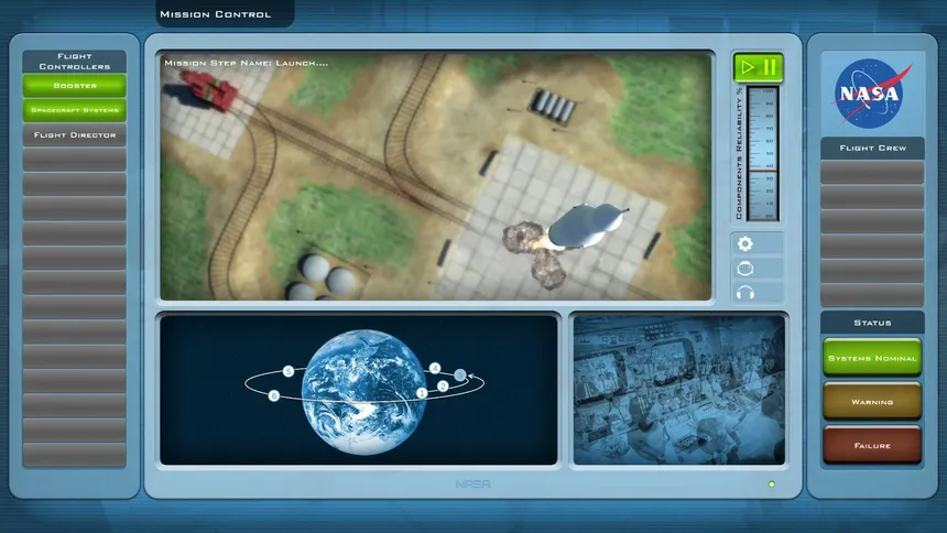 Скриншот 4 к игре Buzz Aldrin's Space Program Manager