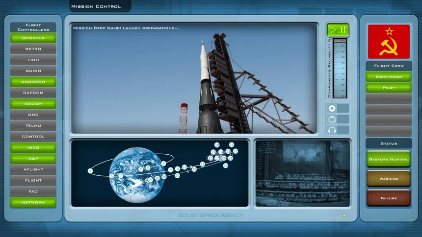 Скриншот 5 к игре Buzz Aldrin's Space Program Manager