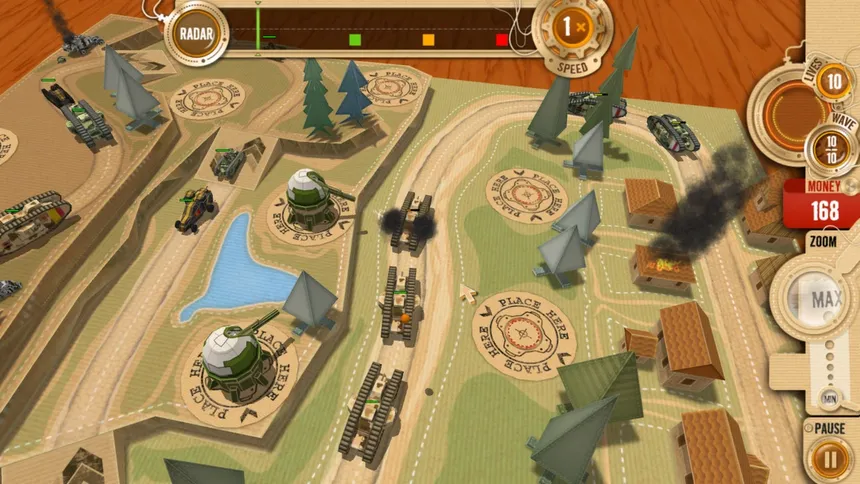 Скриншот 3 к игре War in a Box: Paper Tanks