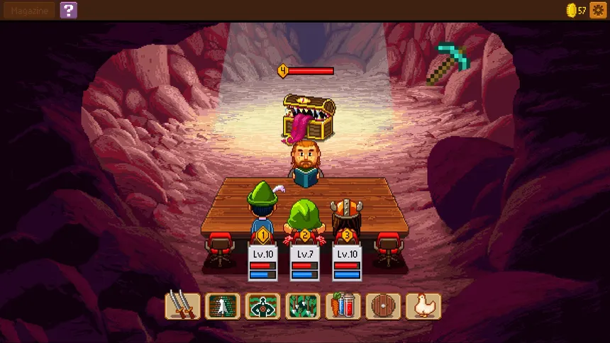 Скриншот 1 к игре Knights of Pen and Paper 2