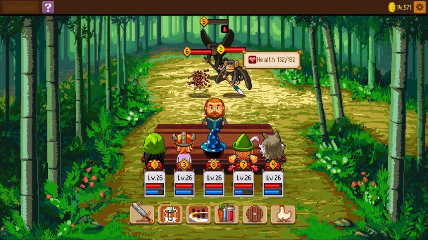 Скриншот 5 к игре Knights of Pen and Paper 2
