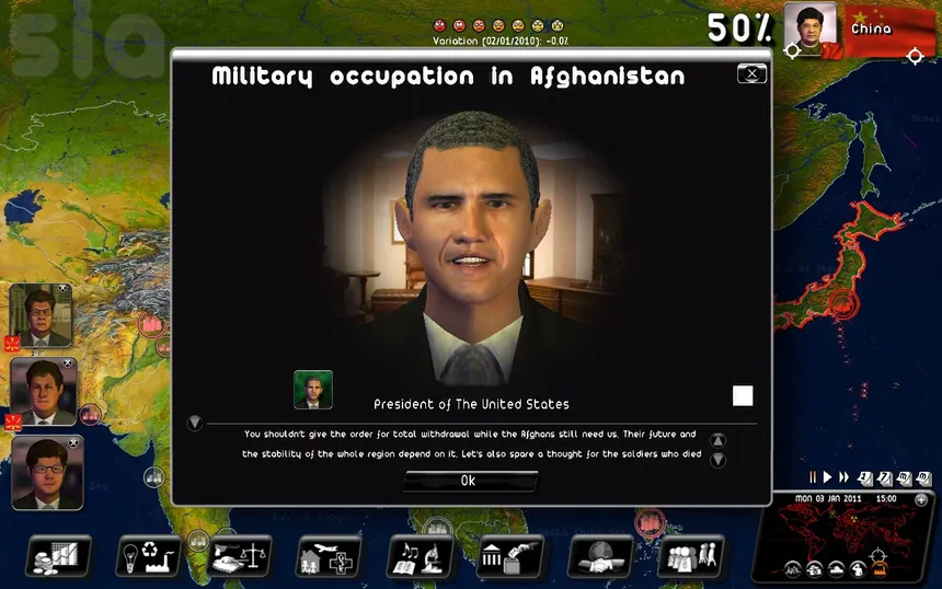 Скриншот 2 к игре Rulers of Nations