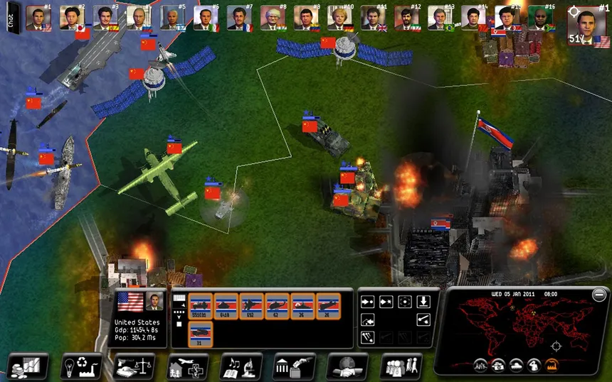Скриншот 3 к игре Rulers of Nations