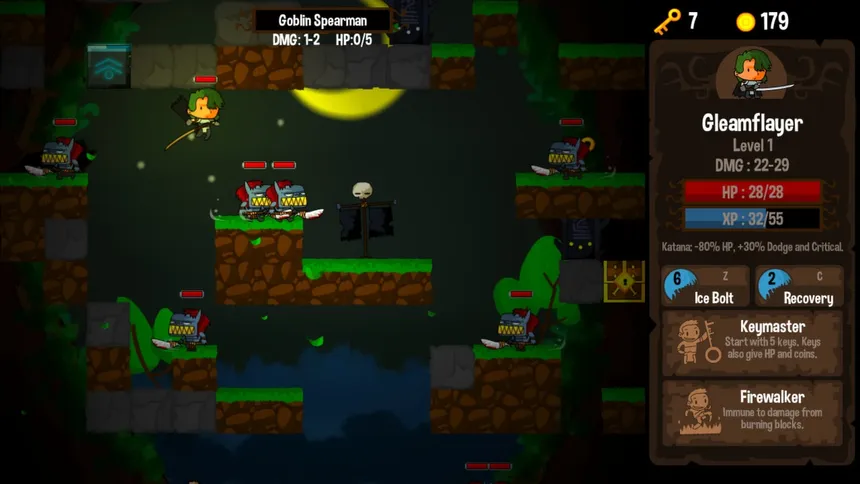 Скриншот 5 к игре Vertical Drop Heroes HD