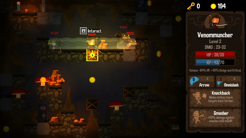 Скриншот 7 к игре Vertical Drop Heroes HD