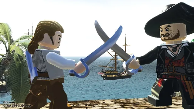 Скриншот 1 к игре LEGO Pirates of the Caribbean: The Video Game