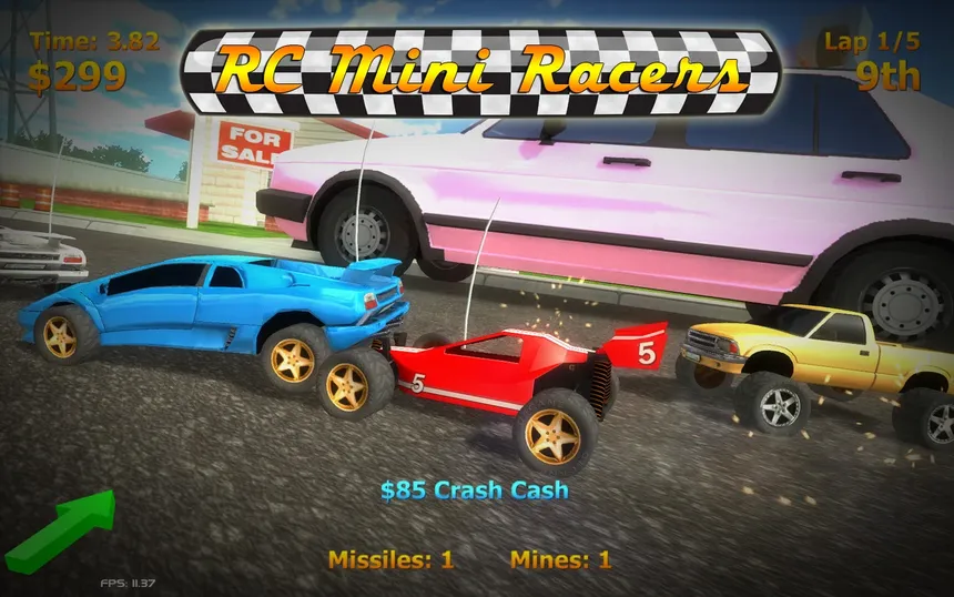Скриншот 1 к игре RC Mini Racers