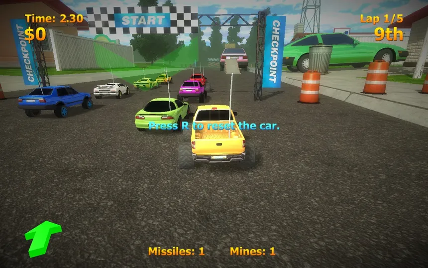 Скриншот 2 к игре RC Mini Racers