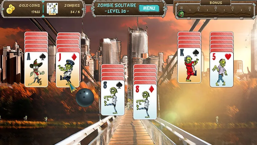Скриншот 6 к игре Zombie Solitaire