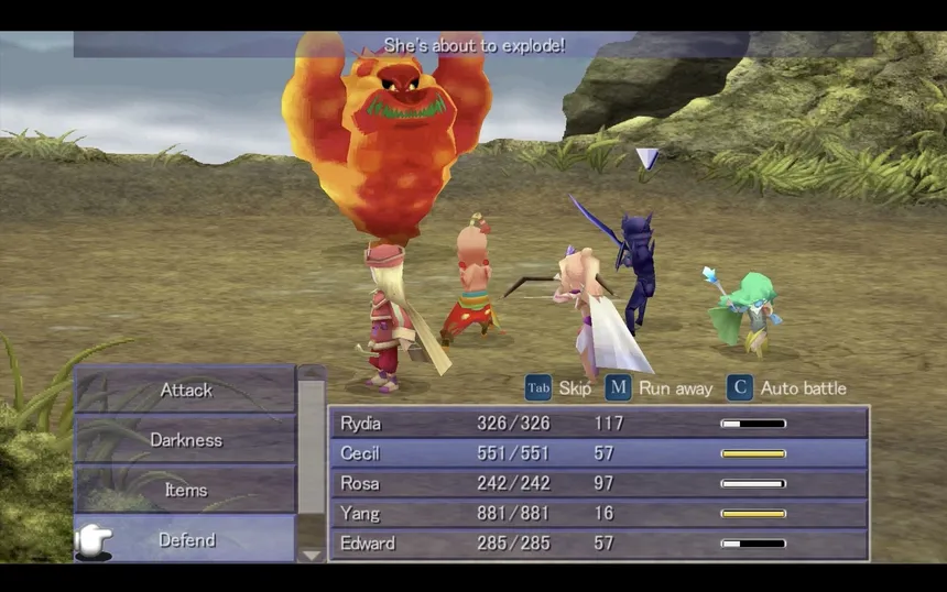 Скриншот 4 к игре Final Fantasy IV (3D Remake)