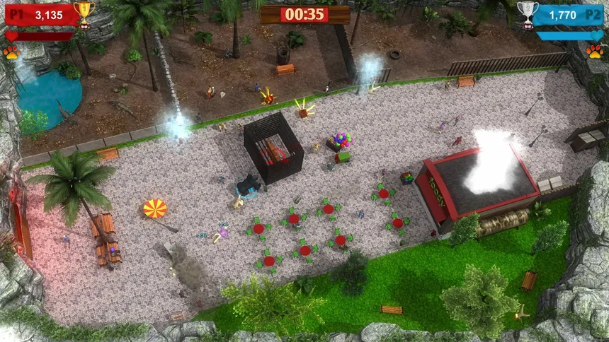 Скриншот 2 к игре Zoo Rampage