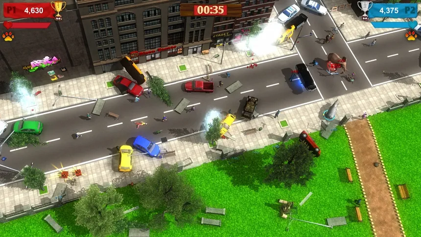 Скриншот 4 к игре Zoo Rampage