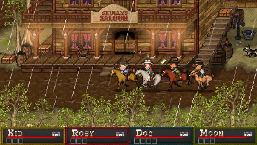 Скриншот 1 к игре Boot Hill Heroes
