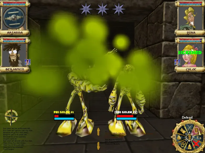 Скриншот 2 к игре Frayed Knights: The Skull of S'makh-Daon