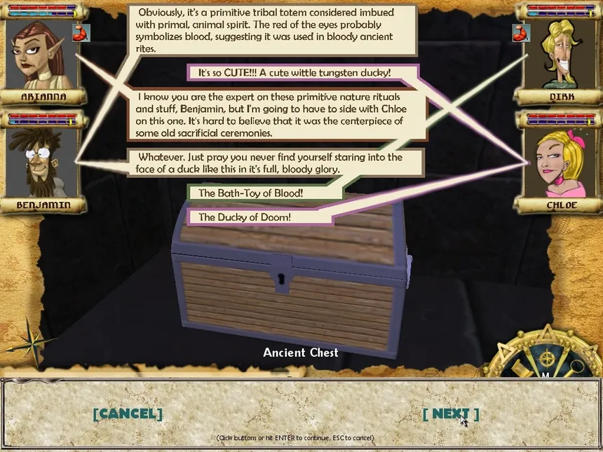 Скриншот 3 к игре Frayed Knights: The Skull of S'makh-Daon