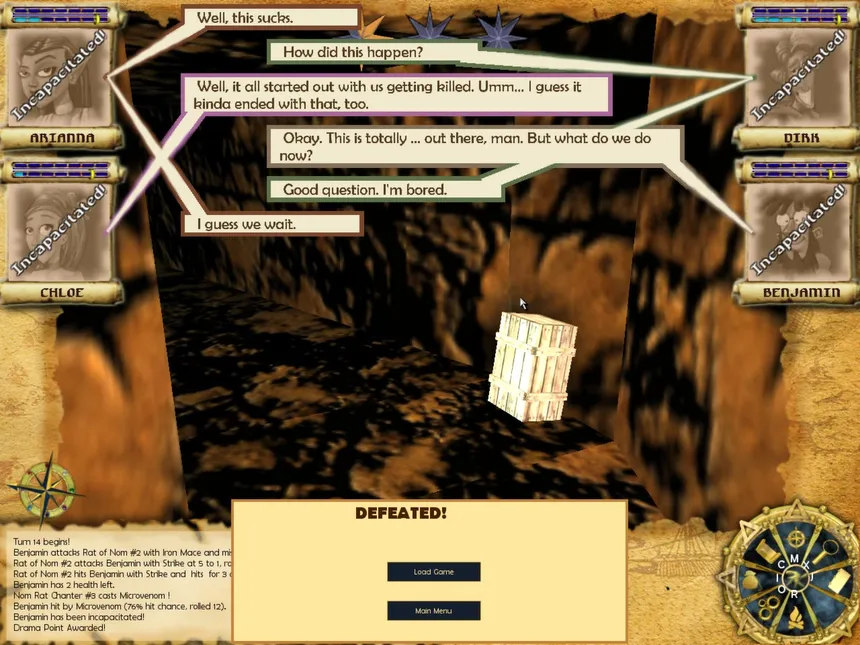 Скриншот 8 к игре Frayed Knights: The Skull of S'makh-Daon