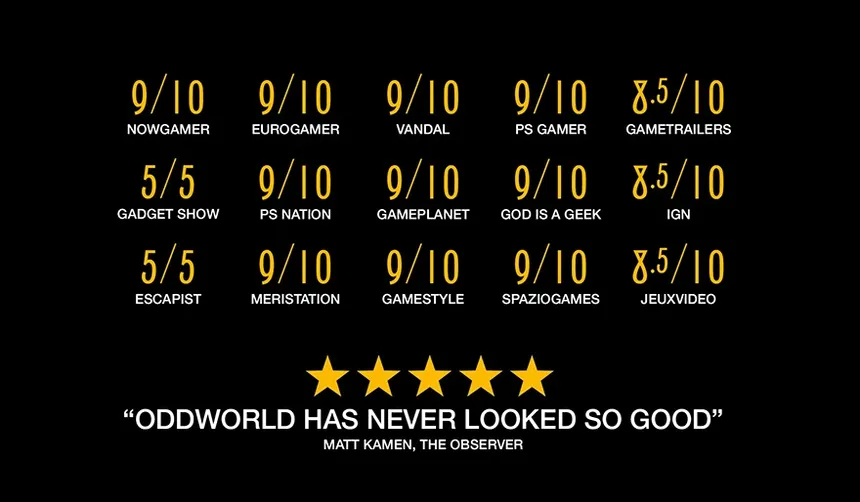 Скриншот 1 к игре Oddworld: New 'n' Tasty
