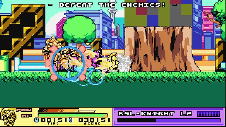 Скриншот 1 к игре The Joylancer: Legendary Motor Knight