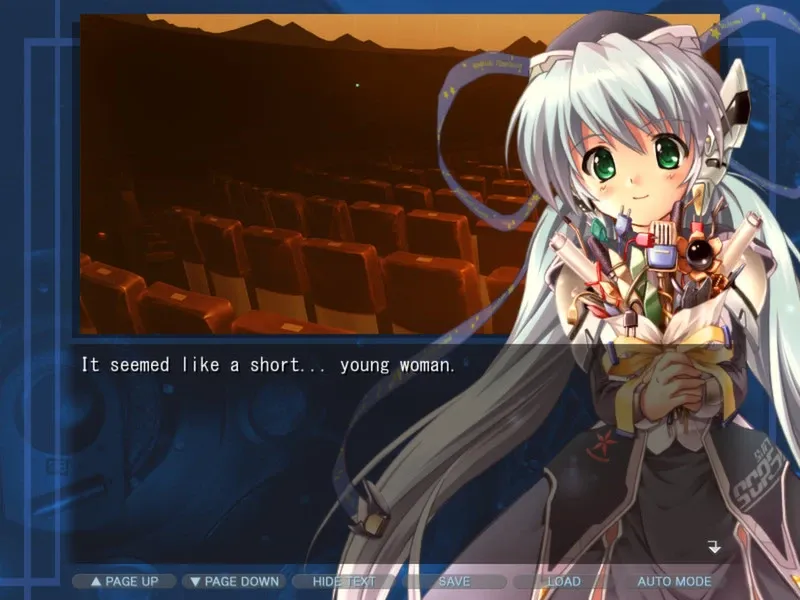 Скриншот 2 к игре planetarian ~the reverie of a little planet~