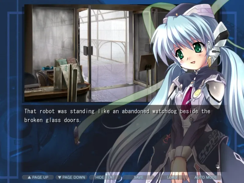 Скриншот 3 к игре planetarian ~the reverie of a little planet~