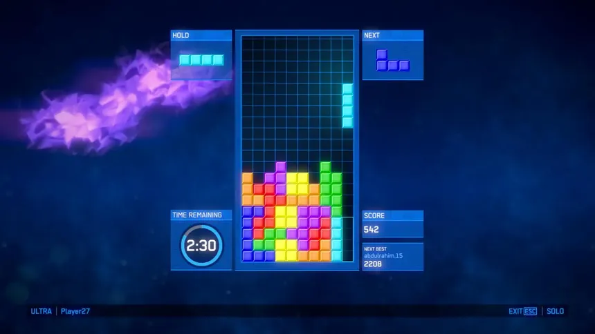 Скриншот 2 к игре Tetris Ultimate