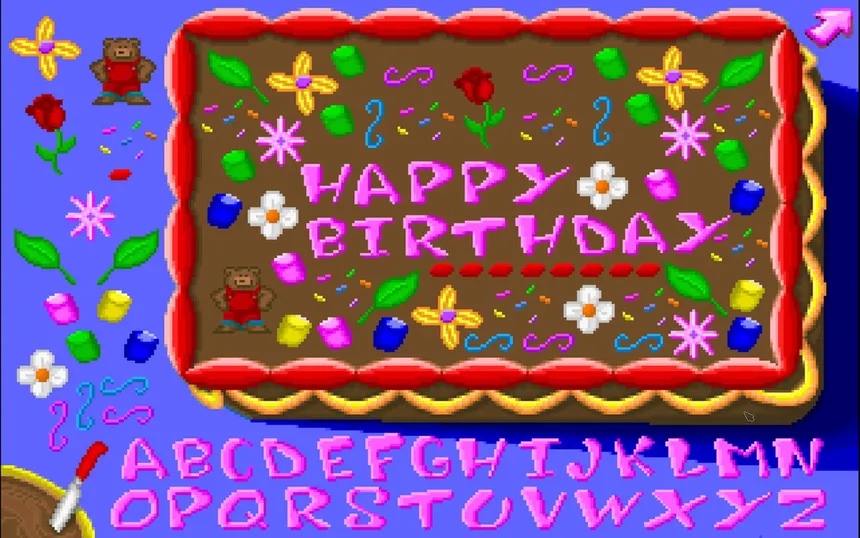 Скриншот 4 к игре Fatty Bear's Birthday Surprise