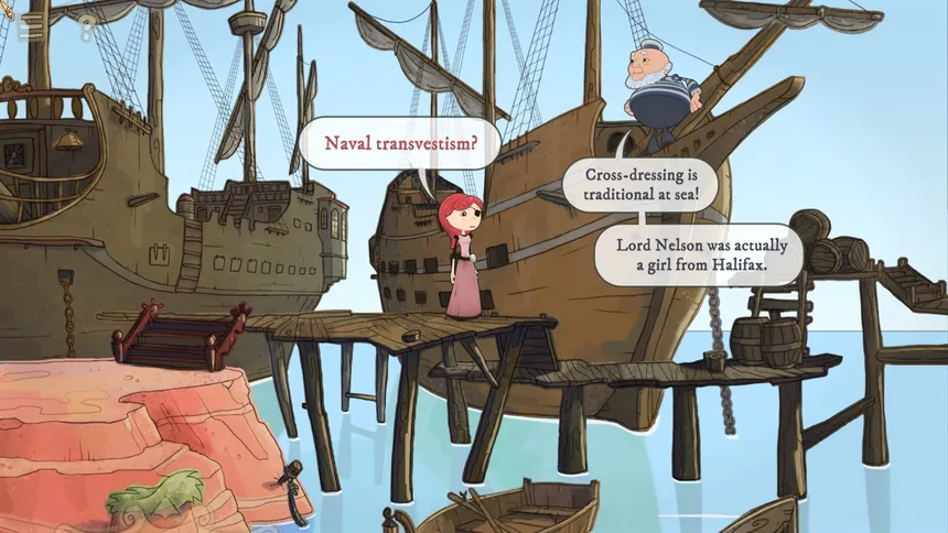 Скриншот 5 к игре Nelly Cootalot: The Fowl Fleet
