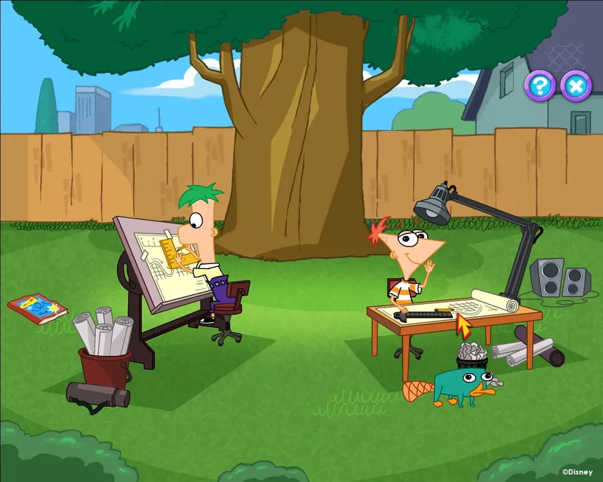 Скриншот 1 к игре Phineas and Ferb: New Inventions