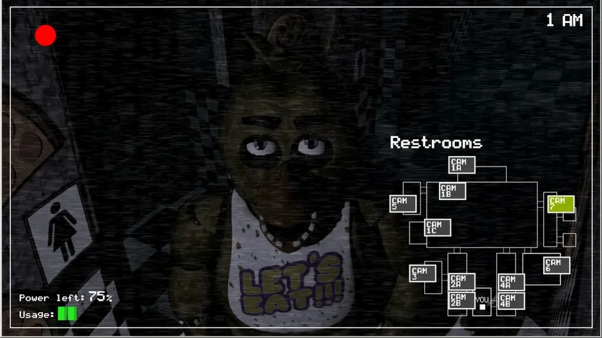 Скриншот 2 к игре Five Nights at Freddy's