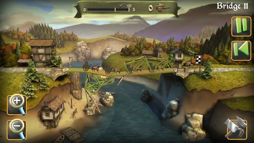 Скриншот 3 к игре Bridge Constructor Medieval