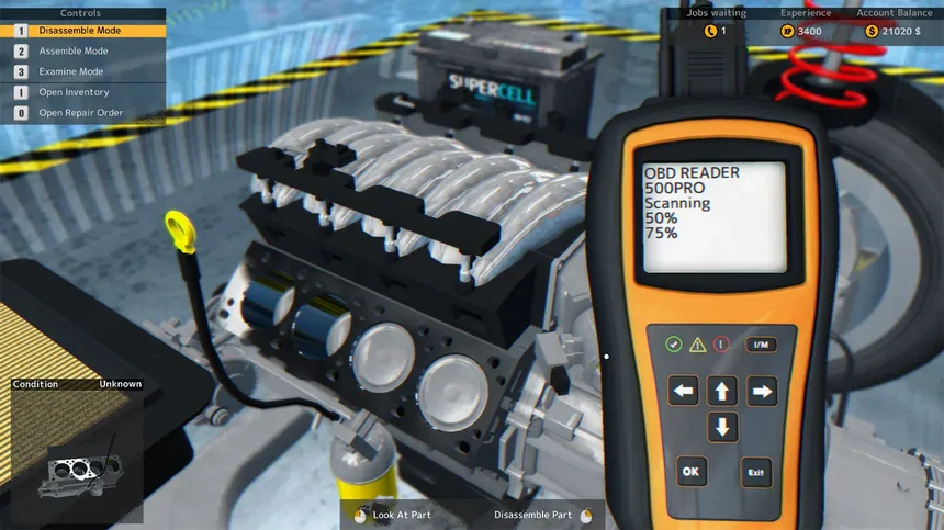 Скриншот 8 к игре Car Mechanic Simulator 2015