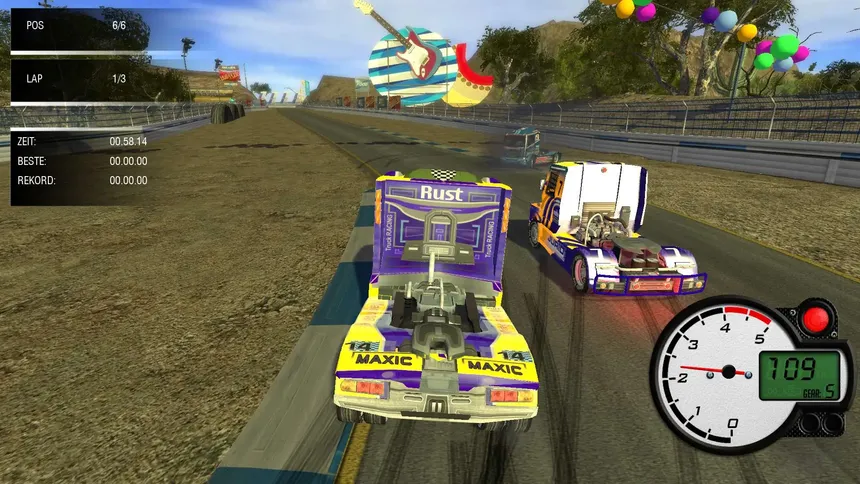 Скриншот 2 к игре World Truck Racing