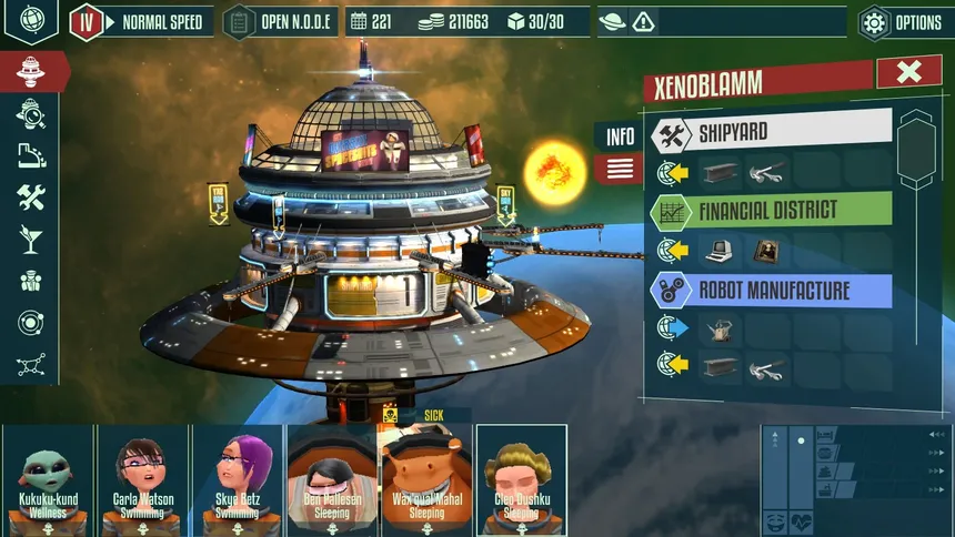 Скриншот 5 к игре Cosmonautica