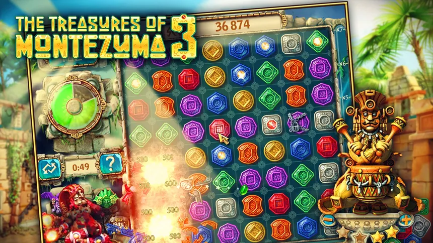 Скриншот 1 к игре The Treasures of Montezuma 3
