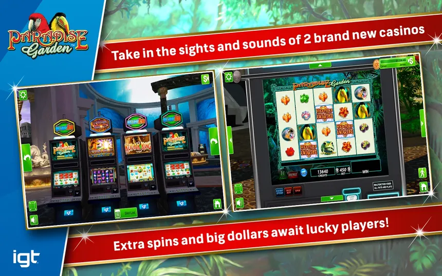 Скриншот 4 к игре IGT Slots Paradise Garden
