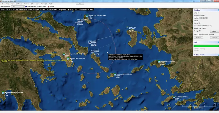 Скриншот 1 к игре Command: Modern Air / Naval Operations WOTY